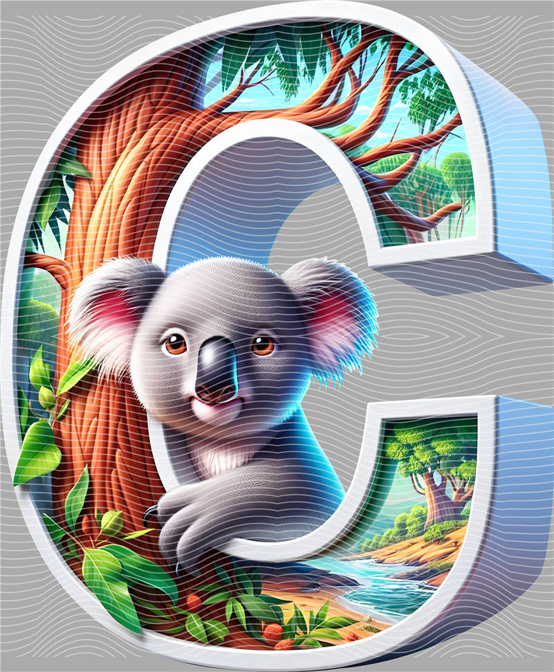 Letters A to Z and Number-AZ 10
